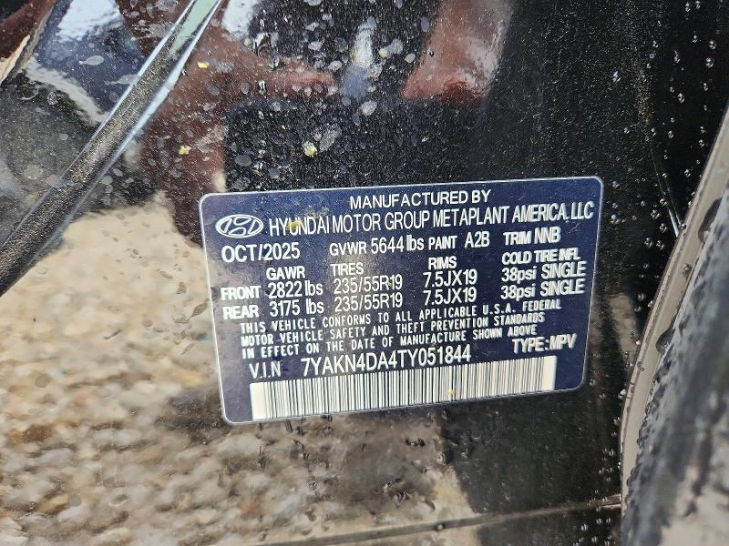 Aukcja sprzedaży 2026 Hyundai Ioniq 5, vin: 7YAKN4DA4TY051844, numer aukcji: 57007056