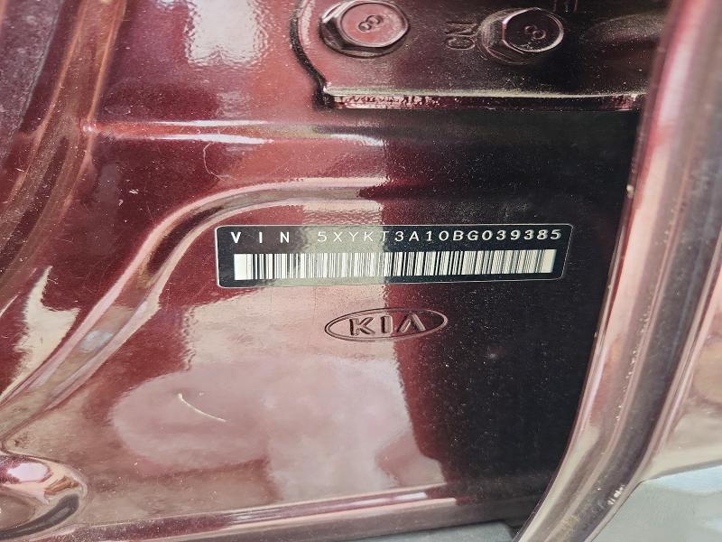 Aukcja sprzedaży 2011 Kia Sorento, vin: 5XYKT3A10BG039385, numer aukcji: 58917846