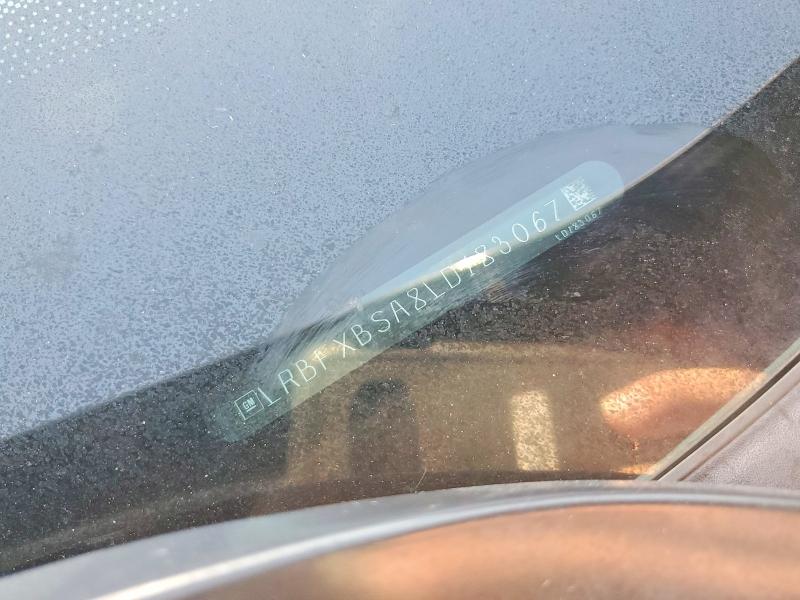 Продажа на аукционе авто 2020 Buick Envision, vin: LRBFXBSA8LD183067, номер лота: 56550406