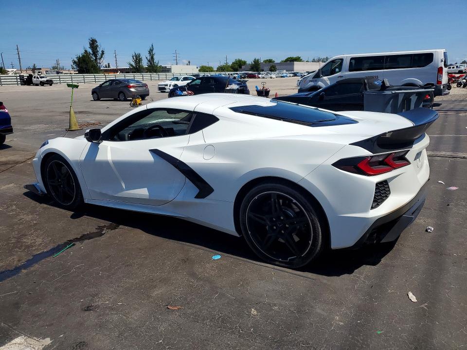 56754196 :رقم المزاد ، 1G1Y72D41L5100051 vin ، 2020 Chevrolet Corvette مزاد بيع