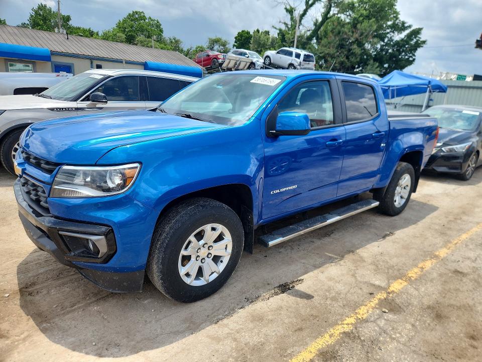 Продаж на аукціоні авто 2021 Chevrolet Colorado, vin: 1GCGTCEN3M1184930, номер лоту: 56169196