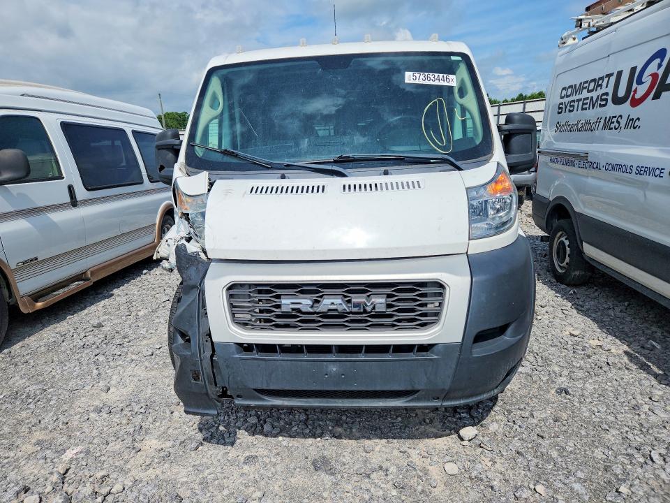 57363446 :رقم المزاد ، 3C6TRVAG2KE502814 vin ، 2019 Ram Promaster 1500 مزاد بيع