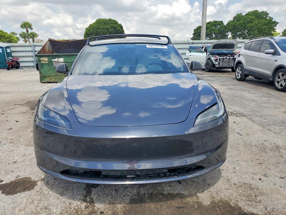 2025 Tesla Model 3 მანქანა იყიდება აუქციონზე, vin: 5YJ3E1EA6SF998777, აუქციონის ნომერი: 58918706