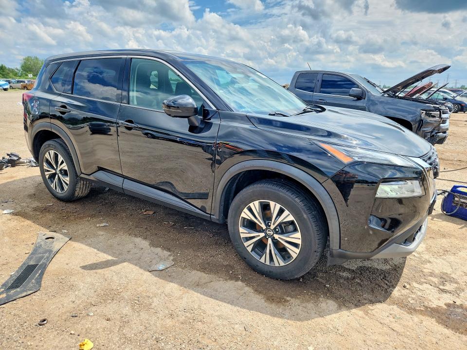 56666976 :رقم المزاد ، 5N1AT3BB5MC760890 vin ، 2021 Nissan Rogue مزاد بيع