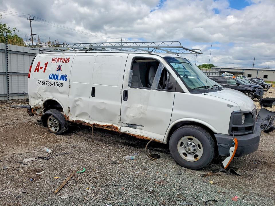 2012 Chevrolet Express 2500 მანქანა იყიდება აუქციონზე, vin: 1GCWGFFA2C1109809, აუქციონის ნომერი: 57202846