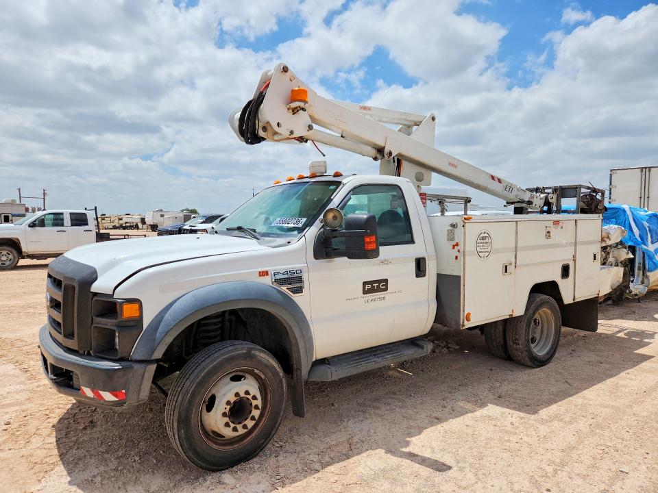 2008 Ford F450 მანქანა იყიდება აუქციონზე, vin: 1FDXF46Y78EA55394, აუქციონის ნომერი: 55802736