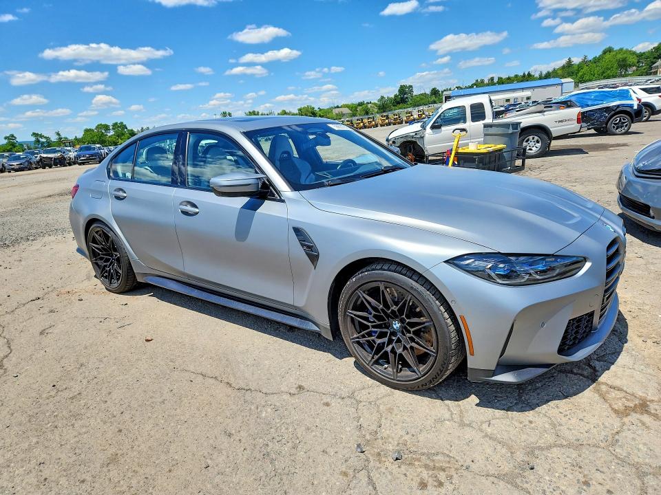 2024 Bmw M3 მანქანა იყიდება აუქციონზე, vin: WBS43AY01RFS41331, აუქციონის ნომერი: 58631016