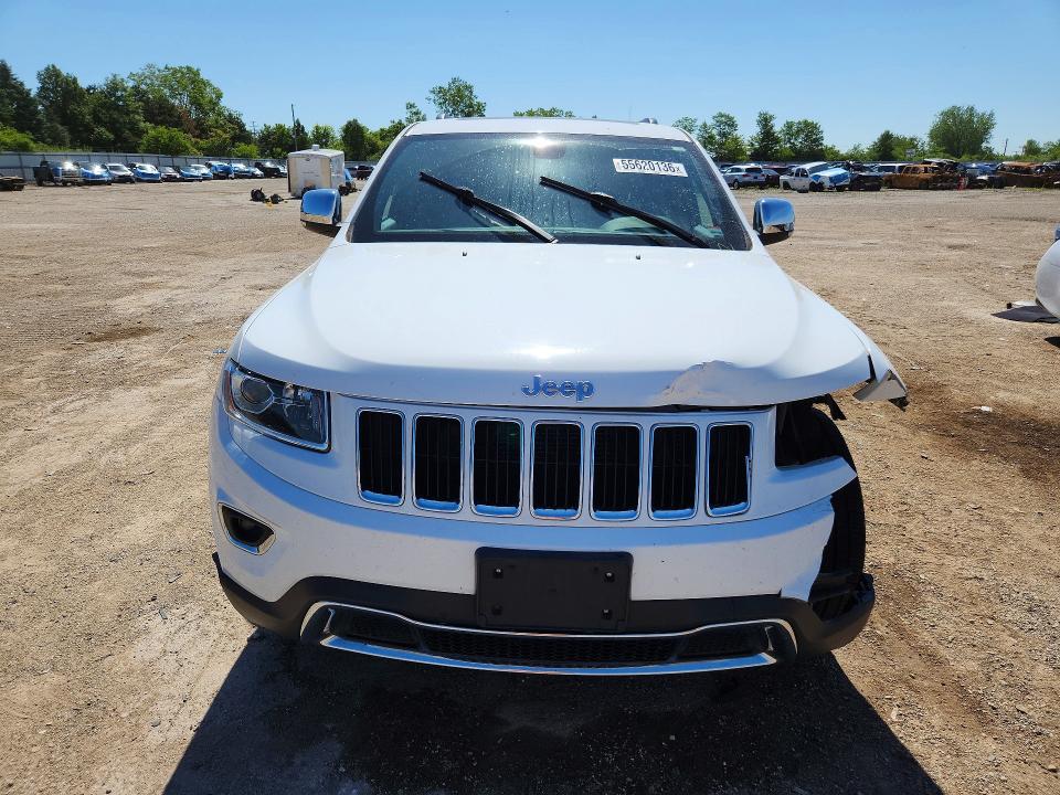 2015 Jeep Grand Cherokee მანქანა იყიდება აუქციონზე, vin: 1C4RJFBG6FC136254, აუქციონის ნომერი: 55620136