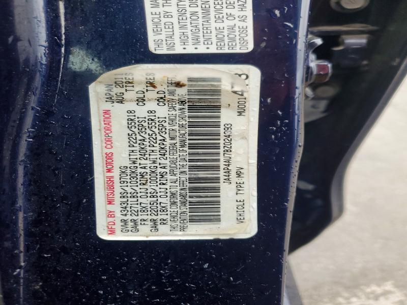 Продаж на аукціоні авто 2011 Mitsubishi Outlander Sport, vin: JA4AP4AU7BZ024393, номер лоту: 58376496