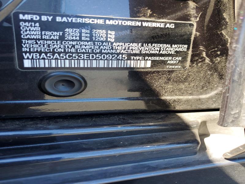 Продаж на аукціоні авто 2014 Bmw 528, vin: WBA5A5C53ED509245, номер лоту: 58470636