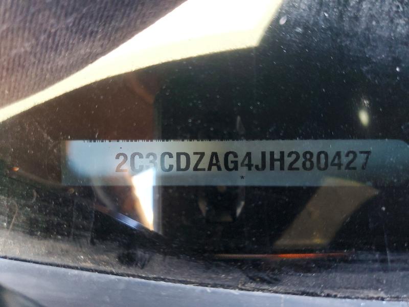 Aukcja sprzedaży 2018 Dodge Challenger, vin: 2C3CDZAG4JH280427, numer aukcji: 55640376