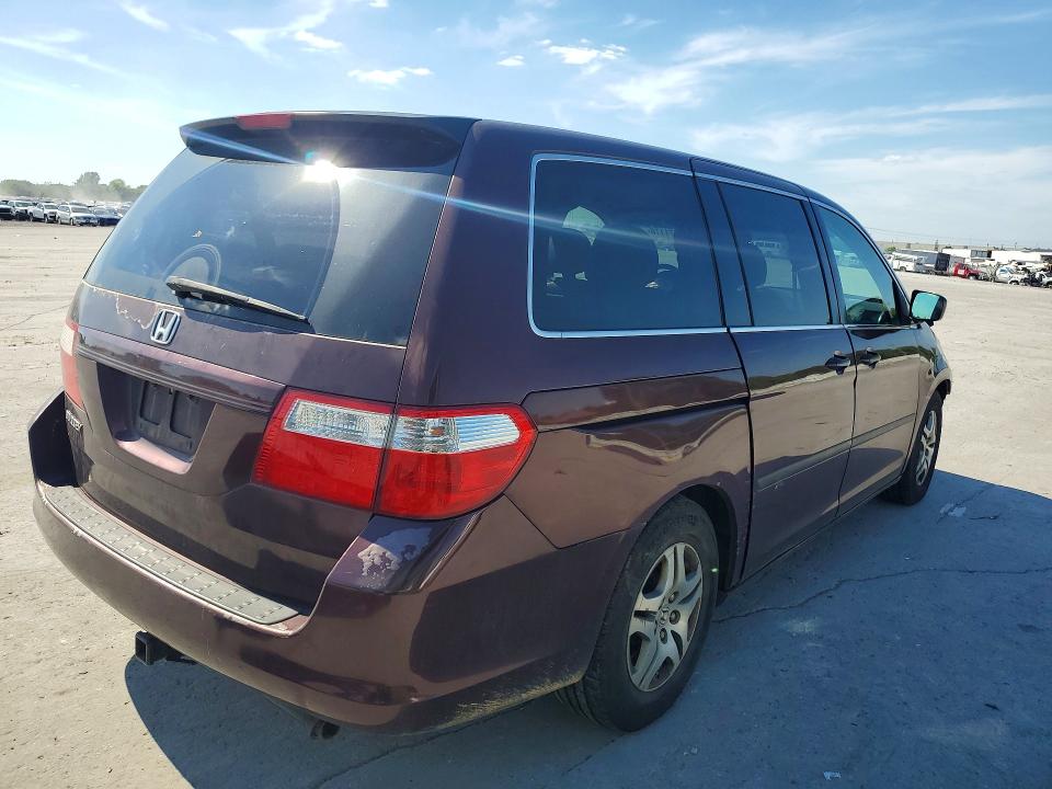 2007 Honda Odyssey მანქანა იყიდება აუქციონზე, vin: 5FNRL38287B087616, აუქციონის ნომერი: 55871176