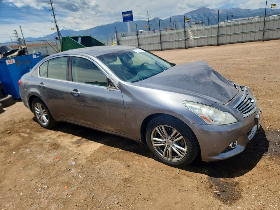 56349546 :رقم المزاد ، JN1DV6ARXCM860684 vin ، 2012 Infiniti G25 Sedan مزاد بيع