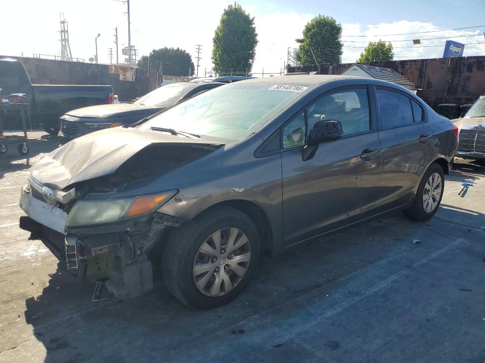 2012 Honda Civic მანქანა იყიდება აუქციონზე, vin: 19XFB2F5XCE310221, აუქციონის ნომერი: 58148786