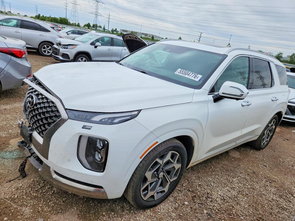55504776 :رقم المزاد ، KM8R7DHE1NU429198 vin ، 2022 Hyundai Palisade مزاد بيع