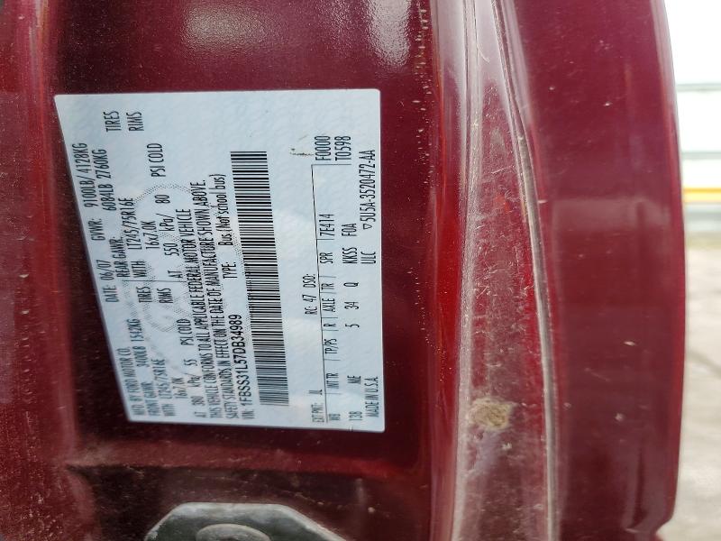 Продажа на аукционе авто 2013 Ford E-350, vin: 1FBSS31L57DB34989, номер лота: 55274376