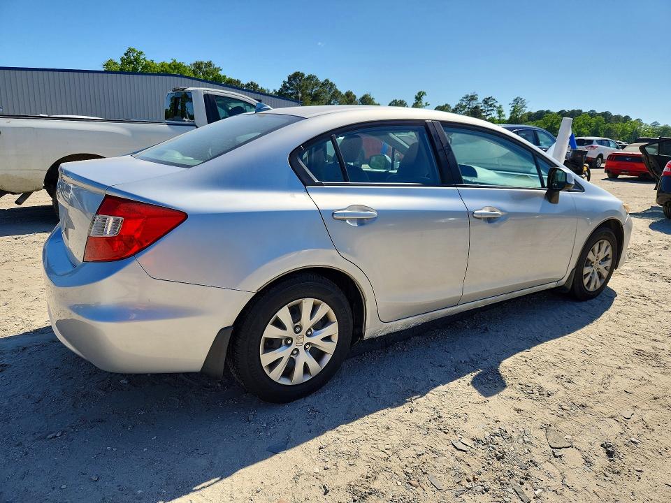 55640806 :رقم المزاد ، 2HGFB2F51CH301672 vin ، 2012 Honda Civic مزاد بيع