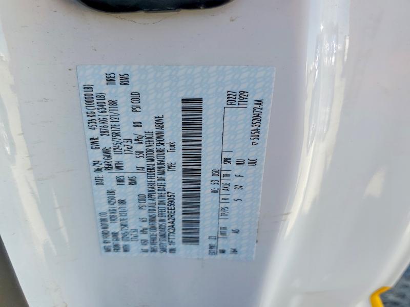 2024 Ford F250 მანქანა იყიდება აუქციონზე, vin: 1FT7X2AA2REE59057, აუქციონის ნომერი: 56849716