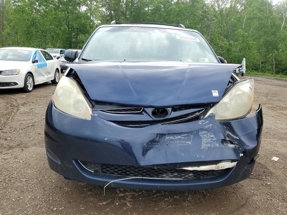 2007 Toyota Sienna მანქანა იყიდება აუქციონზე, vin: 5TDZK29C27S002592, აუქციონის ნომერი: 54803956