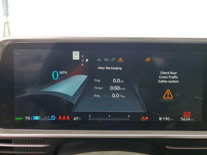 2025 Hyundai Ioniq 6 მანქანა იყიდება აუქციონზე, vin: KMHM34AA2SA085942, აუქციონის ნომერი: 58295916