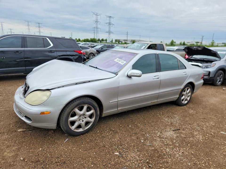 2003 Mercedes-benz S მანქანა იყიდება აუქციონზე, vin: WDBNG83J53A349138, აუქციონის ნომერი: 54560146