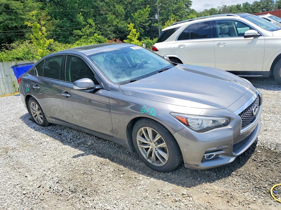 2014 Infiniti Q50 მანქანა იყიდება აუქციონზე, vin: JN1BV7AR3EM693147, აუქციონის ნომერი: 55514366