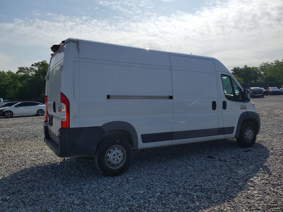 59064806 :رقم المزاد ، 3C6TRVDG9JE131130 vin ، 2018 Ram Promaster 2500 مزاد بيع