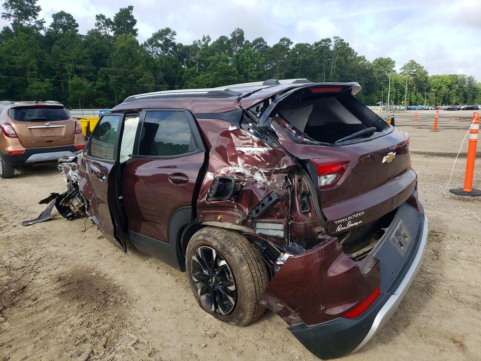 2022 Chevrolet Trailblazer მანქანა იყიდება აუქციონზე, vin: KL79MPS26NB112877, აუქციონის ნომერი: 58278956