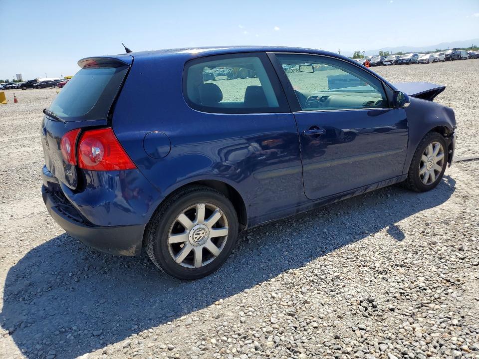 2007 Volkswagen Rabbit მანქანა იყიდება აუქციონზე, vin: WVWBR71K47W248685, აუქციონის ნომერი: 59132506