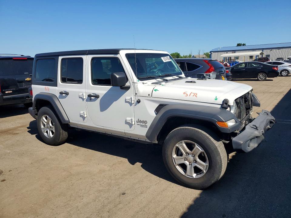 Продаж на аукціоні авто 2018 Jeep Wrangler Unlimited, vin: 1C4HJXDG9JW115887, номер лоту: 55741056