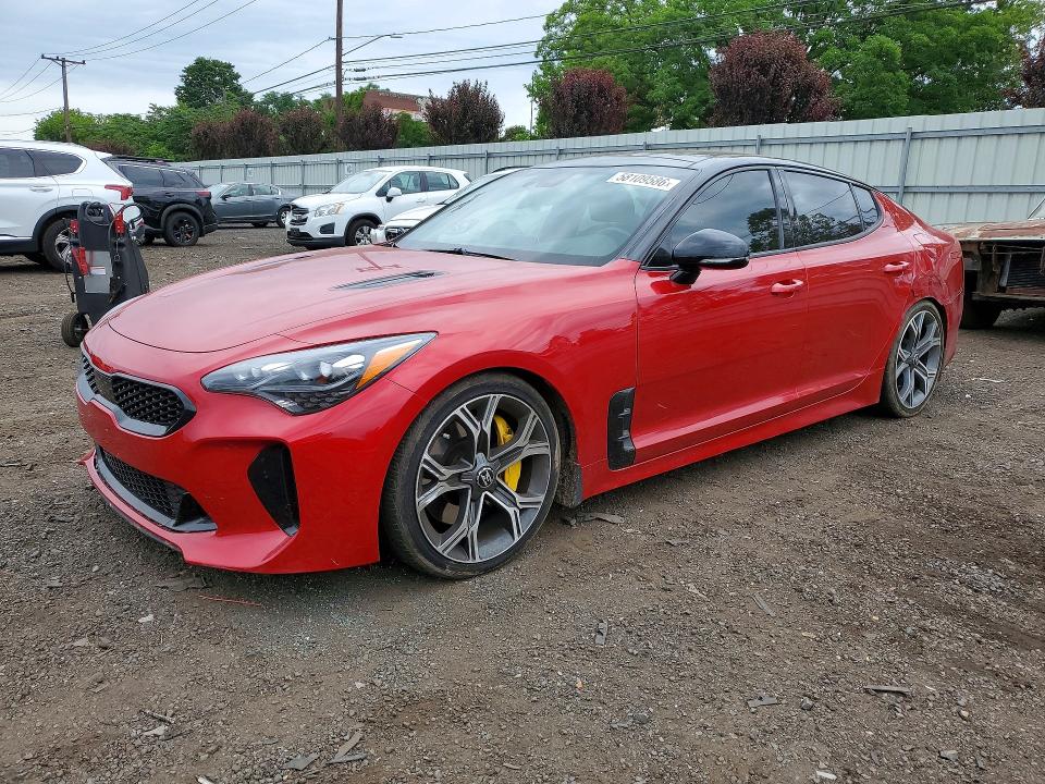 2018 Kia Stinger მანქანა იყიდება აუქციონზე, vin: KNAE55LC9J6016350, აუქციონის ნომერი: 58109586