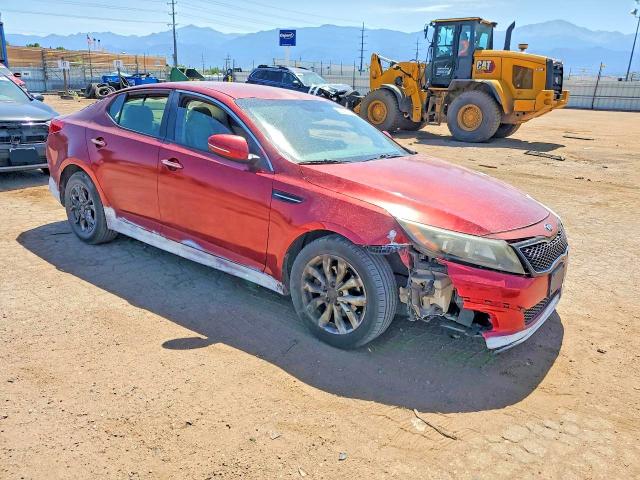 58116376 :رقم المزاد ، 5XXGM4A74FG477611 vin ، 2015 Kia Optima مزاد بيع