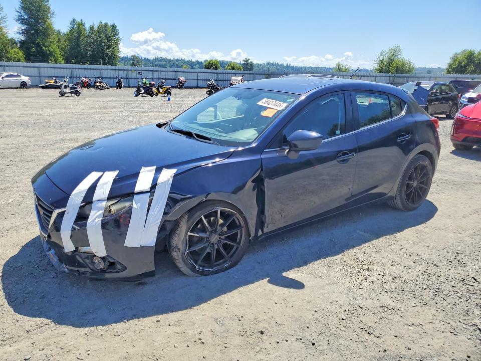 58427446 :رقم المزاد ، JM1BM1L72G1350388 vin ، 2016 Mazda 3 مزاد بيع