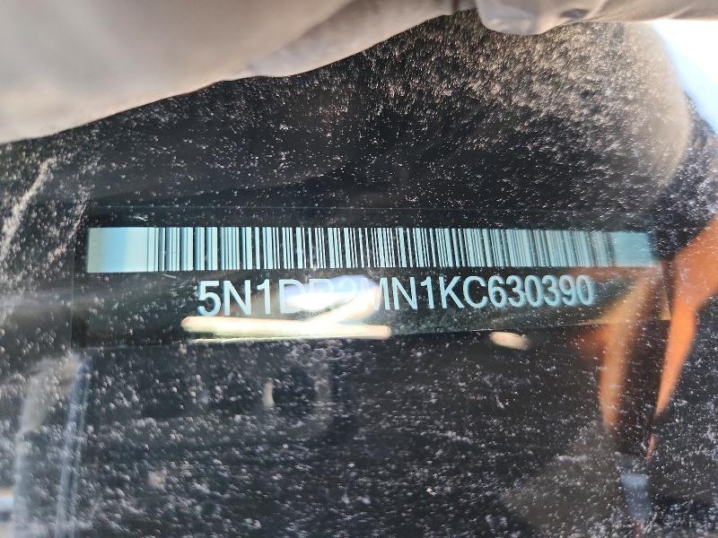 Aukcja sprzedaży 2019 Nissan Pathfinder, vin: 5N1DR2MN1KC630390, numer aukcji: 55804936