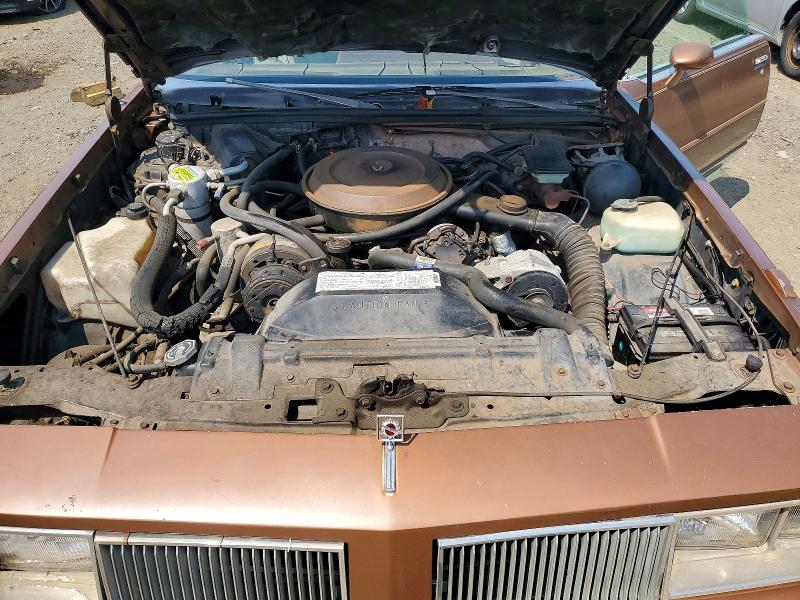 1986 Oldsmobile Cutlass Supreme მანქანა იყიდება აუქციონზე, vin: 1G3GM47Y0GP378102, აუქციონის ნომერი: 85976715