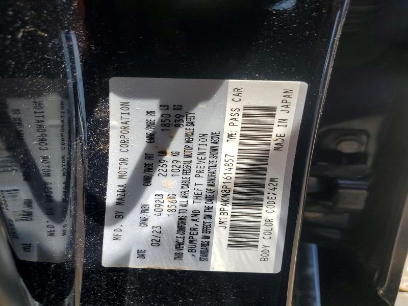 Продажа на аукционе авто 2023 Mazda 3, vin: JM1BPAKM8P1614857, номер лота: 56452016