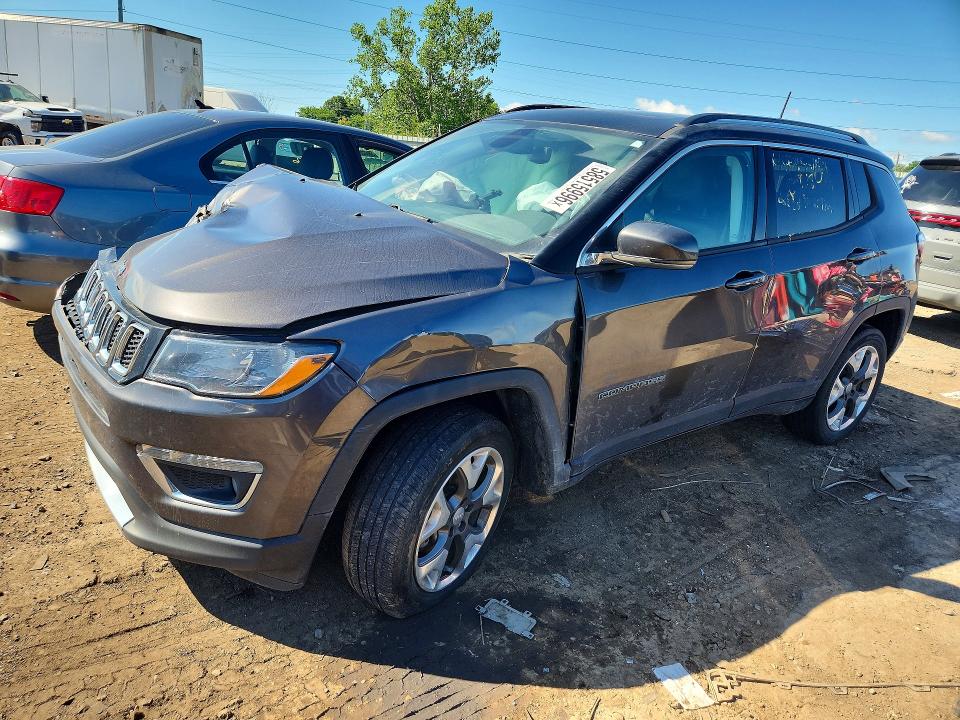 Продаж на аукціоні авто 2019 Jeep Compass, vin: 3C4NJDCB9KT652905, номер лоту: 58515996