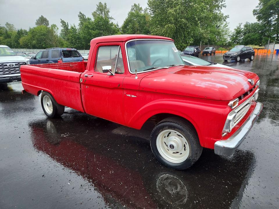 56646736 :رقم المزاد ، F25YR778407 vin ، 1966 Ford F-250 مزاد بيع