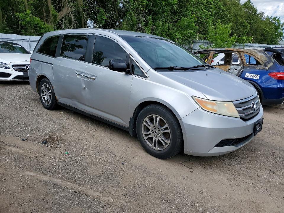 2011 Honda Odyssey მანქანა იყიდება აუქციონზე, vin: 5FNRL5H47BB509204, აუქციონის ნომერი: 57493806
