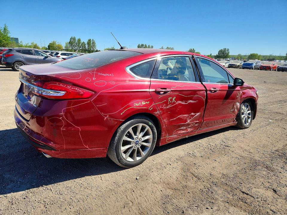 Продажа на аукционе авто 2017 Ford Fusion, vin: 3FA6P0PU1HR337793, номер лота: 55418956
