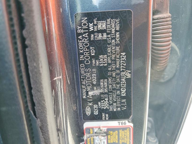 Aukcja sprzedaży 2020 Kia Soul, vin: KNDJ23AU3L7727324, numer aukcji: 57191866