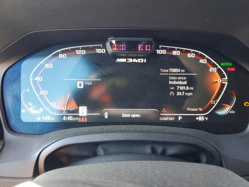 56525916 :رقم المزاد ، 3MW5U7J02N8C22972 vin ، 2022 Bmw M340i مزاد بيع