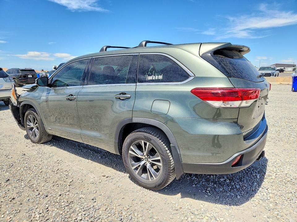 Продаж на аукціоні авто 2017 Toyota Highlander Hybrid, vin: 5TDBGRFH2HS033256, номер лоту: 57431666