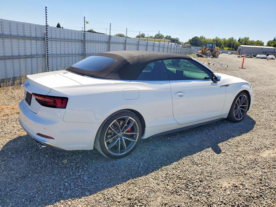 2018 Audi S5 მანქანა იყიდება აუქციონზე, vin: WAU24GF54JN021301, აუქციონის ნომერი: 58480196