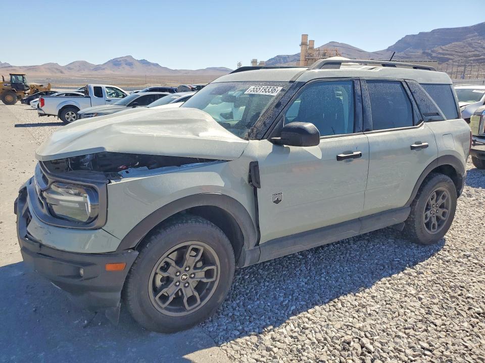 55519336 :رقم المزاد ، 3FMCR9B65MRA14695 vin ، 2021 Ford Bronco Sport Big Be مزاد بيع