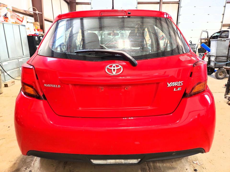 2015 Toyota Yaris მანქანა იყიდება აუქციონზე, vin: VNKKTUD39FA032239, აუქციონის ნომერი: 56356516