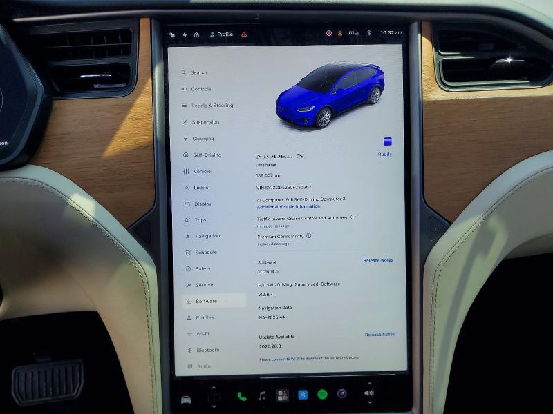 Продажа на аукционе авто 2020 Tesla Model X, vin: 5YJXCDE26LF236262, номер лота: 59130356