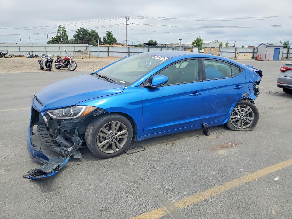 2018 Hyundai Elantra მანქანა იყიდება აუქციონზე, vin: 5NPD84LF6JH316945, აუქციონის ნომერი: 56781256