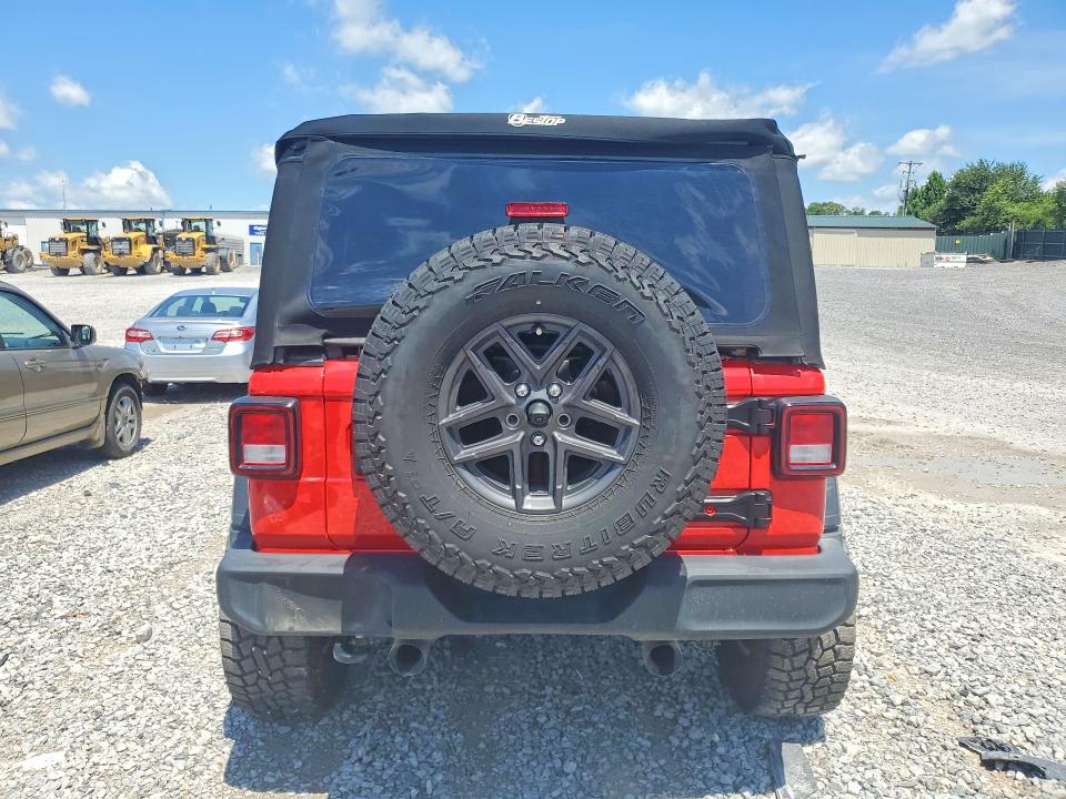 57432936 :رقم المزاد ، 1C4PJXDG4RW307905 vin ، 2024 Jeep Wrangler مزاد بيع