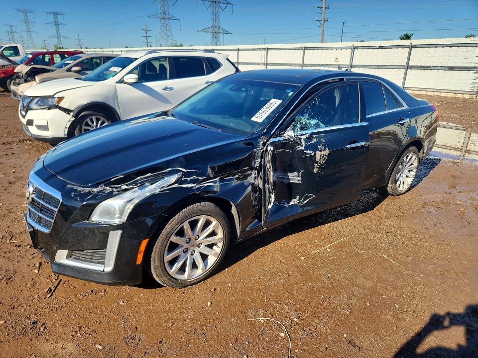 57003606 :رقم المزاد ، 1G6AX5SX0E0166746 vin ، 2014 Cadillac Cts مزاد بيع